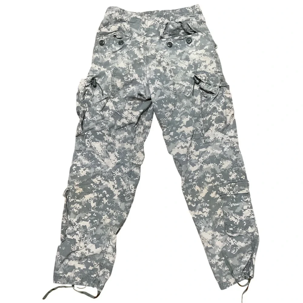 Military Issue ACU Camo Cargo Pants Small Short Tactical Ripstop Trousers